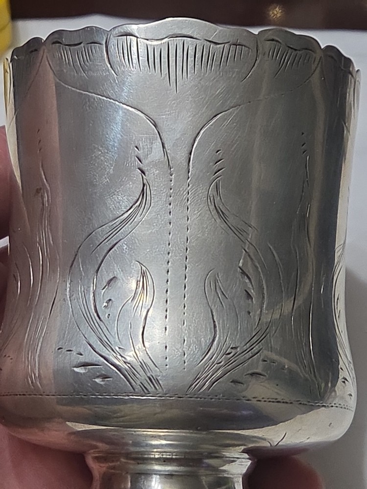 Large 800 Silver Cup 128 Grams