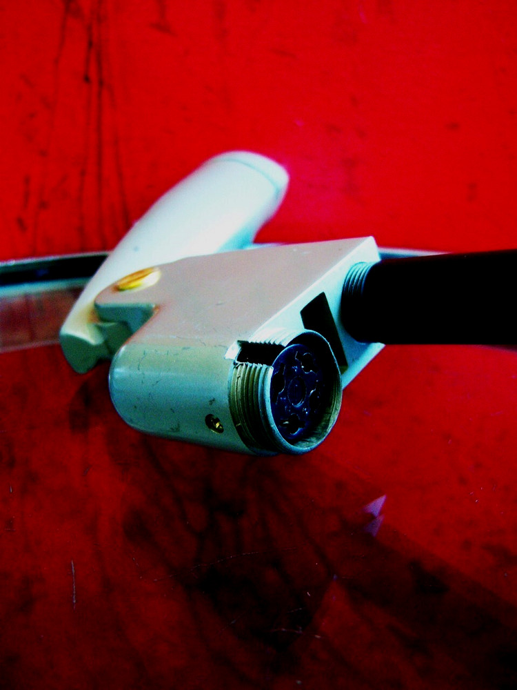 Vintage 1950's Executone EXLL-P / Electro Voice 623 dynamic microphone w stand 2