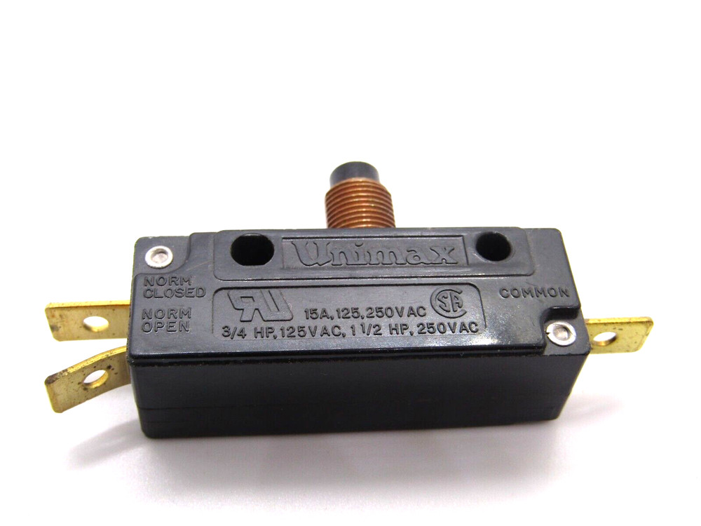 Unimax Snap Action Limit Switch / Button Plunger C&K   NOS