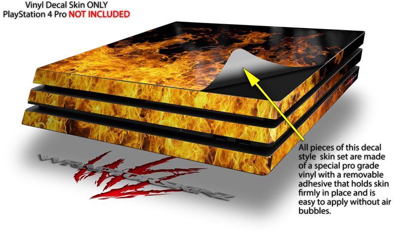 Skin for PS4 Pro Open Fire Playstation 4 Console