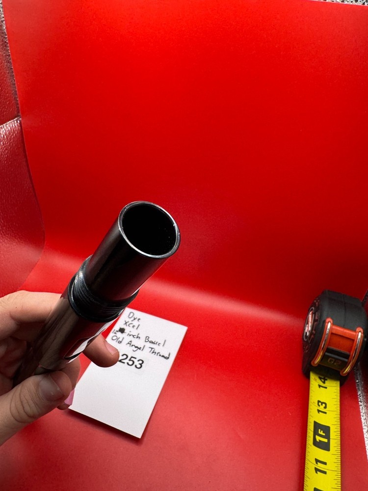 Dye Xcel 12 inch Barrel Old Angel Thread - Black