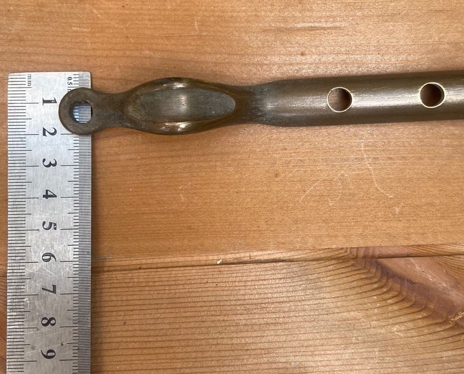 old Vintage Brass Window Lever Handle