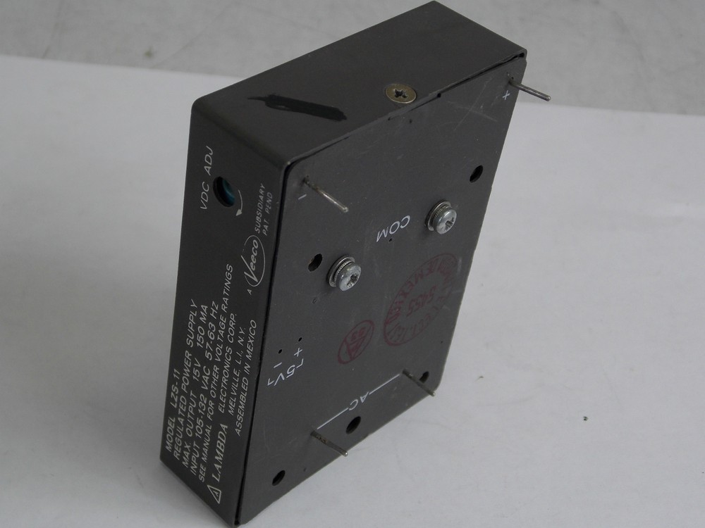 LAMBDA / VEECO LZS-11 REGULATED POWER SUPPLY