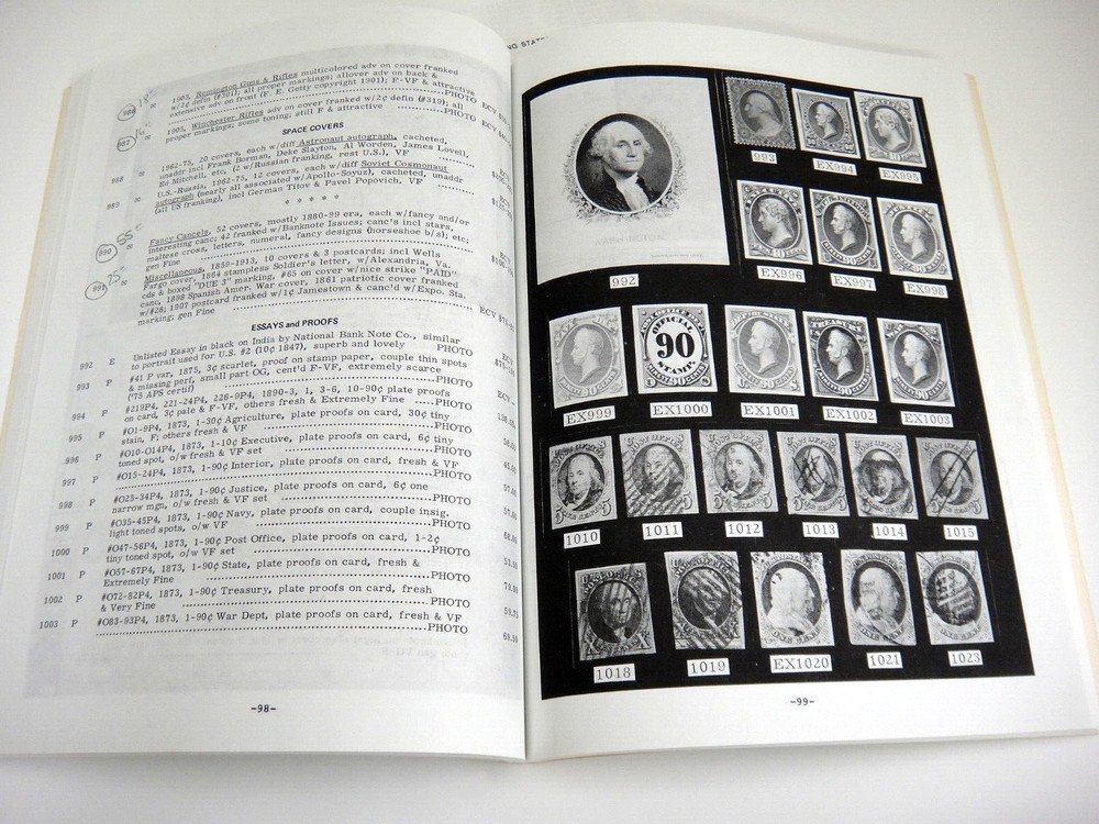 Wolffers Stamp Auction Catalog 1977 w Prices Realized Britain Germany Israel US