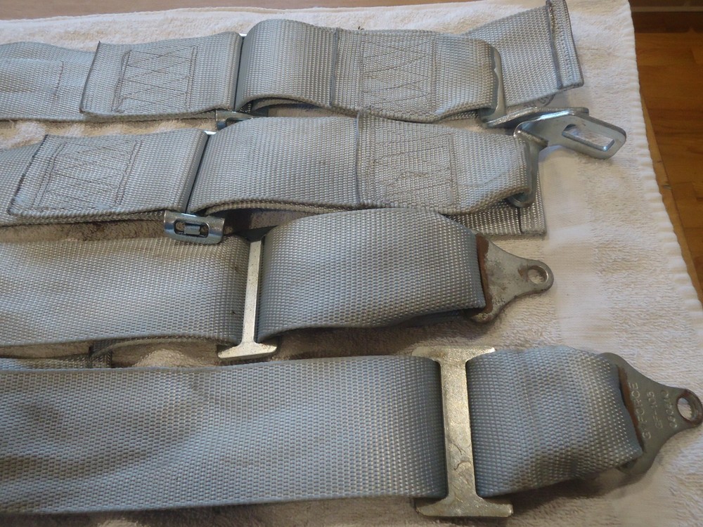 RCI RACING SEAT BELTS SILVER