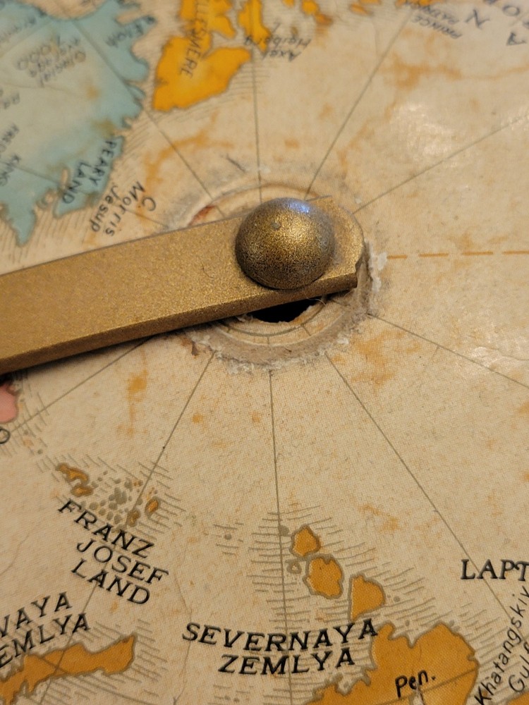 Mid Century Modern Replogle 16 Inch World Globe