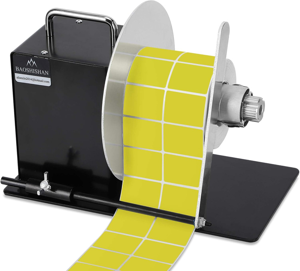 Automatic Label Rewinder Machine Label Width 5.5Inch/140Mm Core Holder 1/1.5/3In