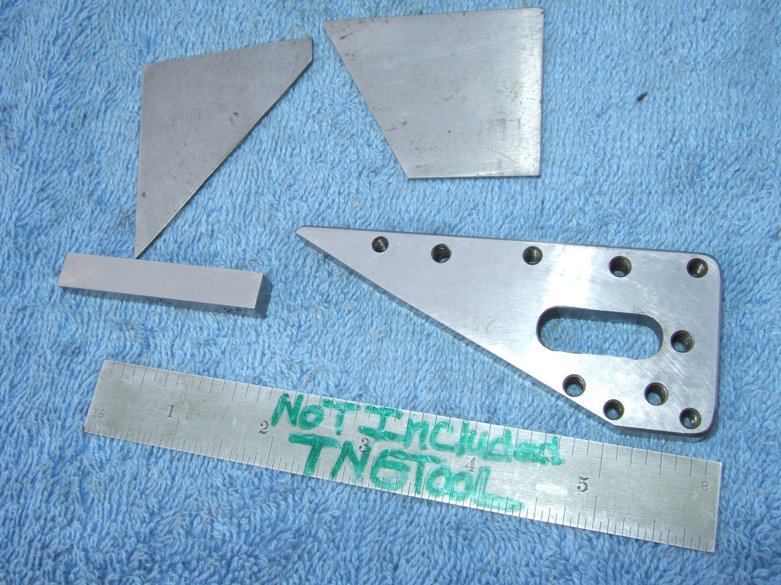 ANGLE BLOCKS (4) VINTAGE TOOLMAKER MACHINIST INSPECTION GRINDING MILL LAY-OUT QA