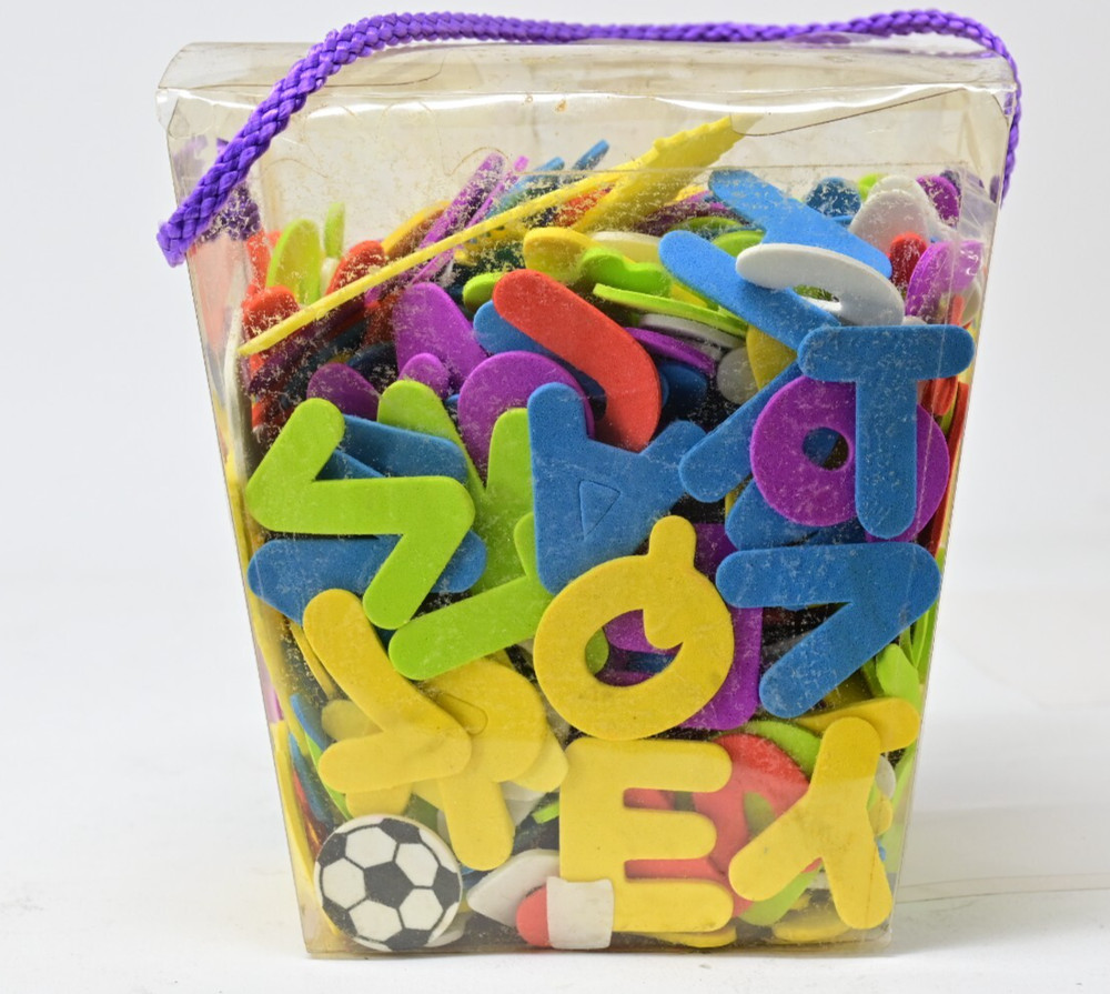 Foamies Sheets Letters 6 Oz.