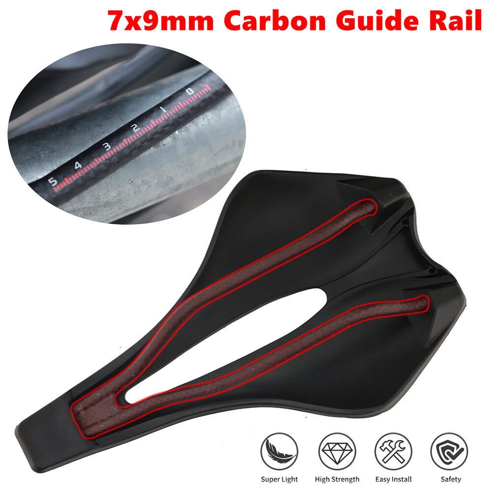 new ultralight MTB saddle road gravel bike bicycle carbon fiber rail saddle 117g