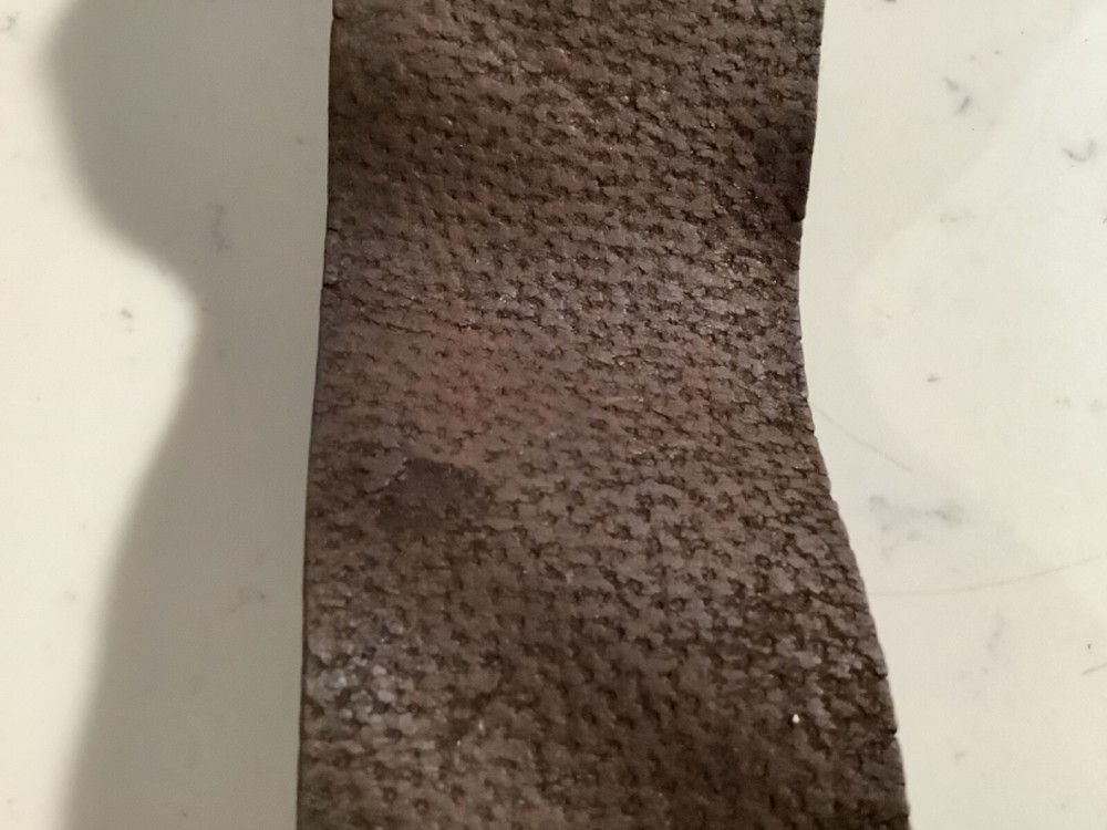 UNIQUE ANTIQUE AUTHENTIC LEATHER X-N TRUK STROPPER BARBER RAZOR SHARPENER NR