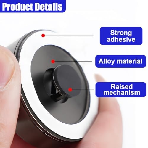 Ball-bar Car Push Starter Button Cover, Alloy Auto Engine Ignition Black