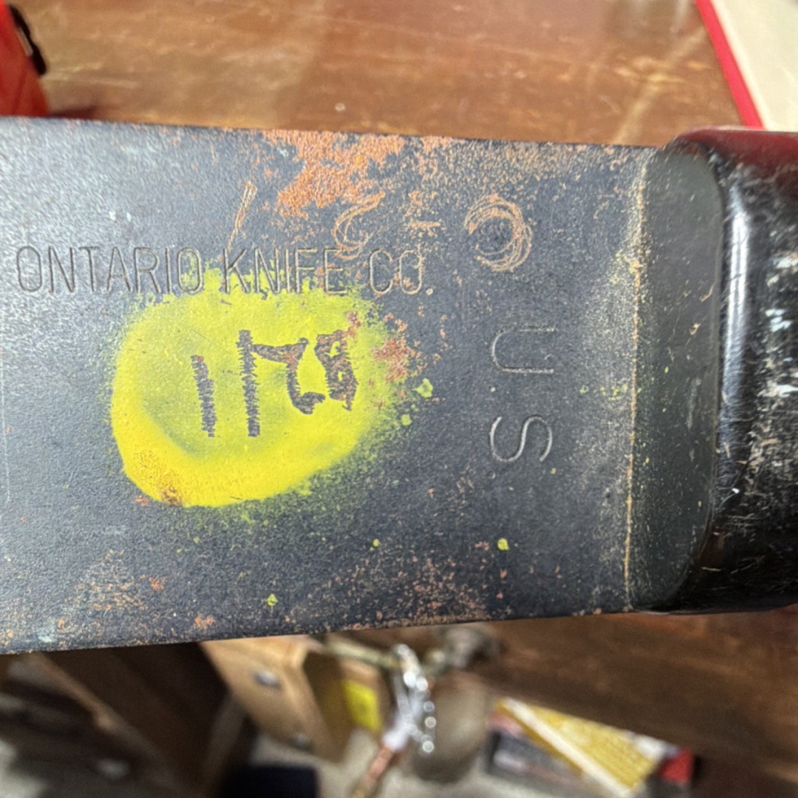 Ontario Knife Co. Bolo Machete Carbon Steel Full Tang WW2