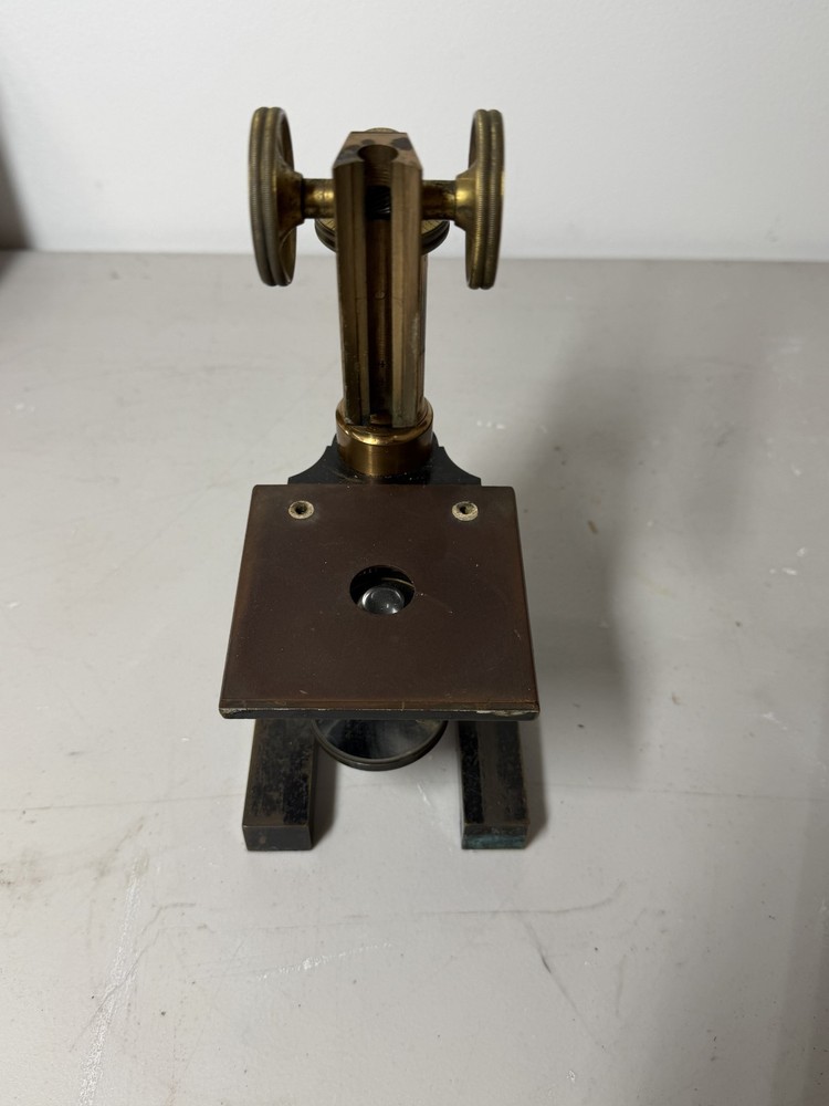 Antique Brass Microscope