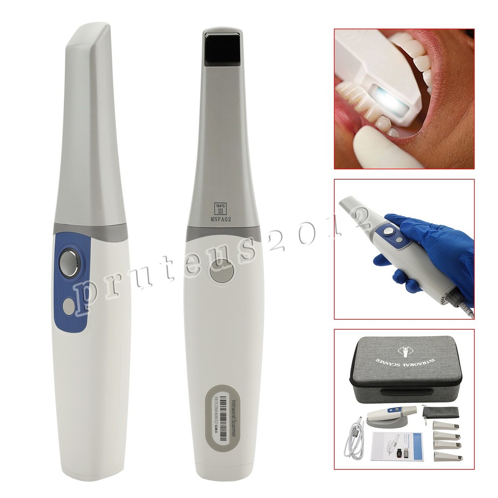 Dental Digital Impression Intraoral 3D Scanner Scanning Software CAD/CAM Process