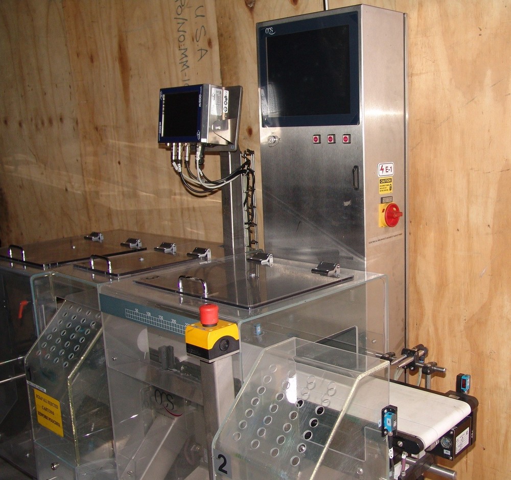 OCS Checkweigher Wipotec , Wolke Videojet coder printer (2015)