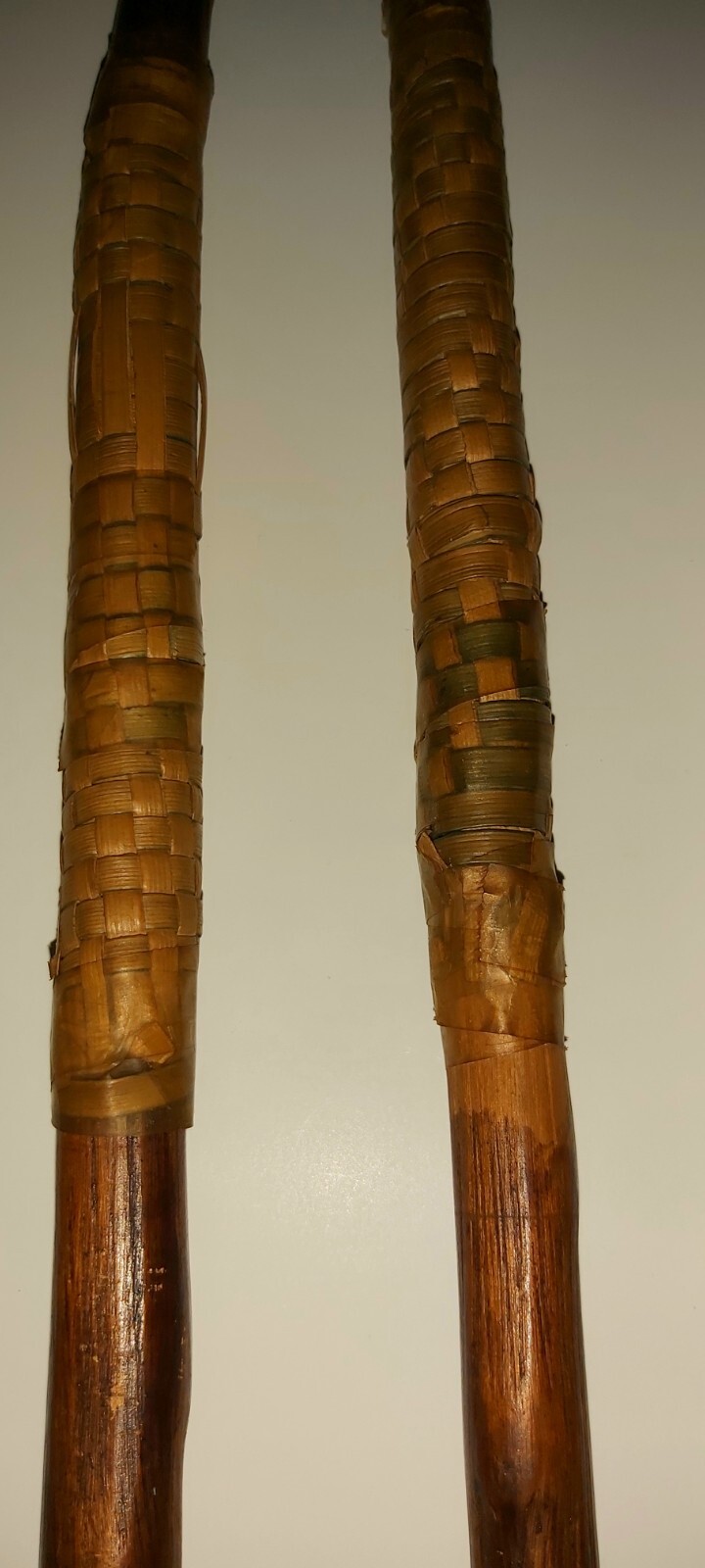 Northwest Coast; Coast Salish, fishing spears/harpoons (19th century).