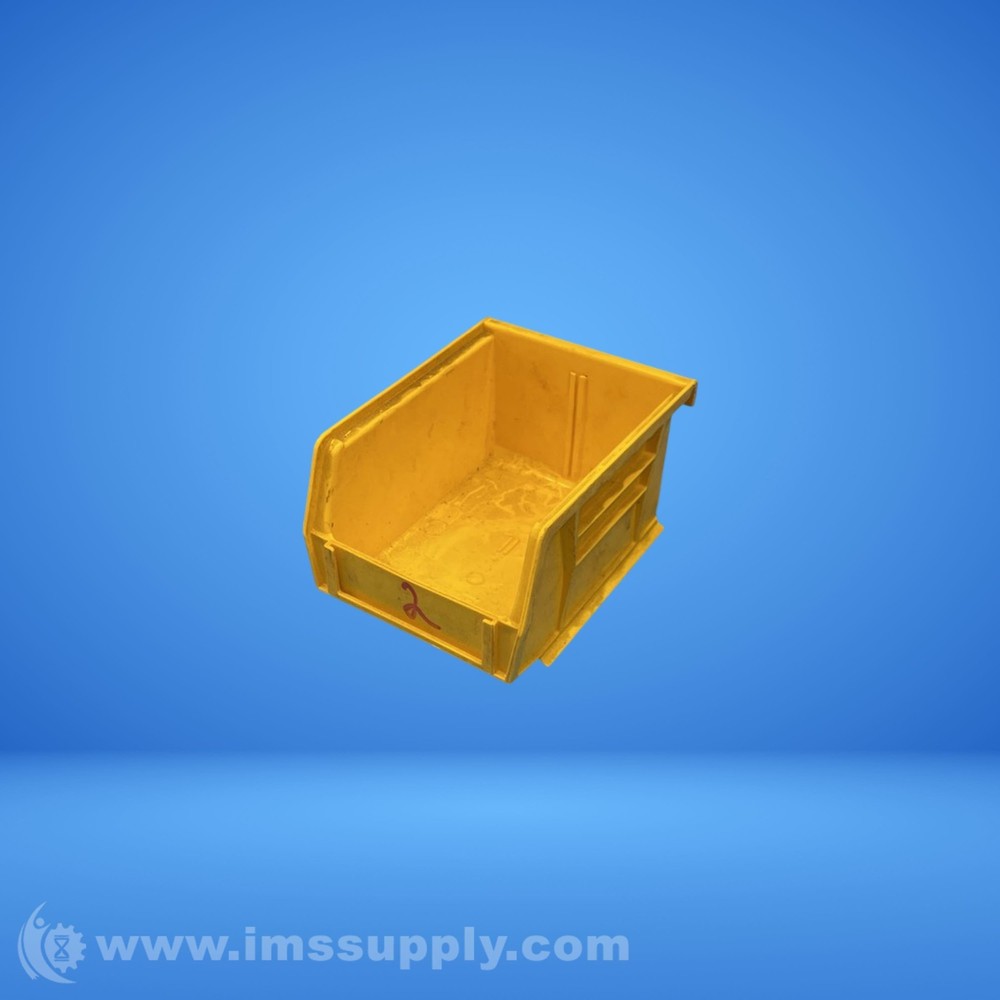 Quantum Storage Systems QUS210 Color Yellow Stack and Hang Bin USIP