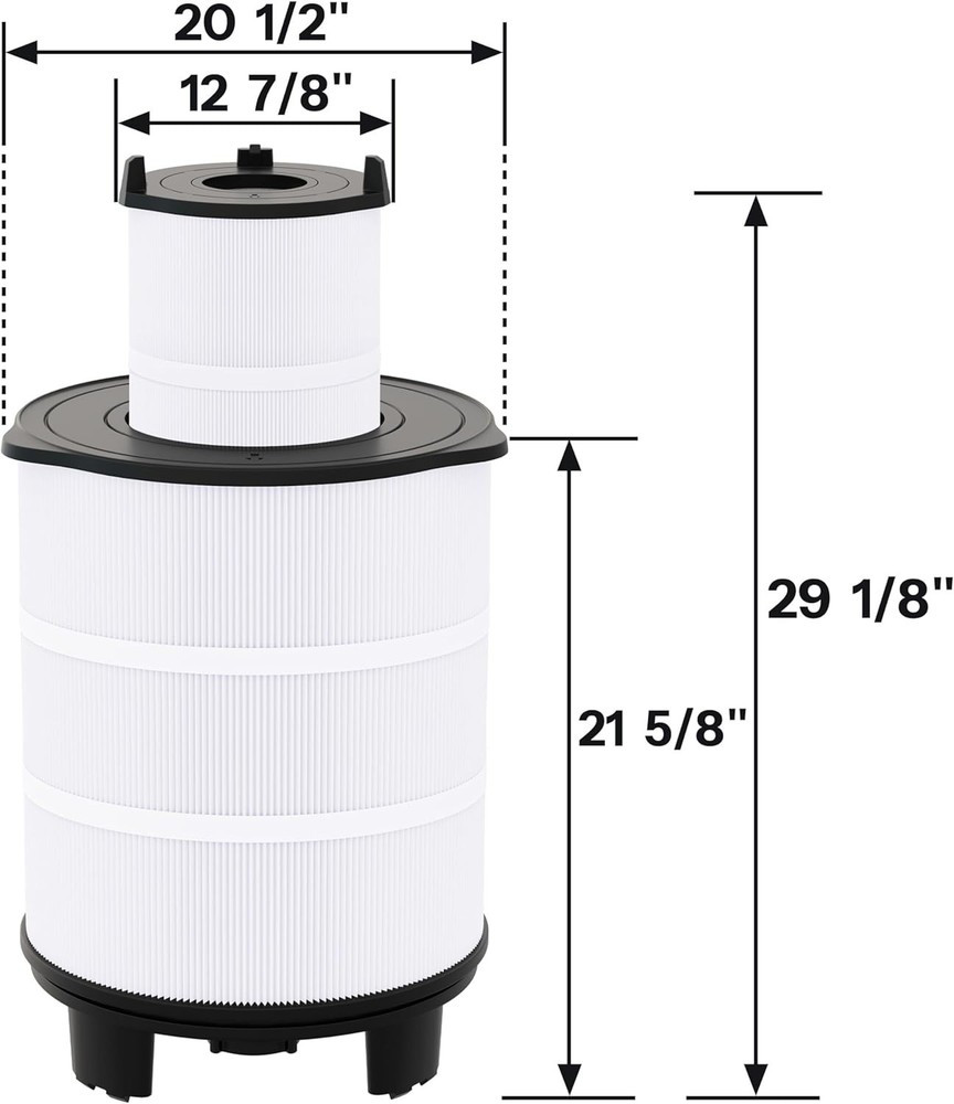 Sta-Rite Pool filter Replacment S8M150 System 3 Inner & Outer Cartridge
