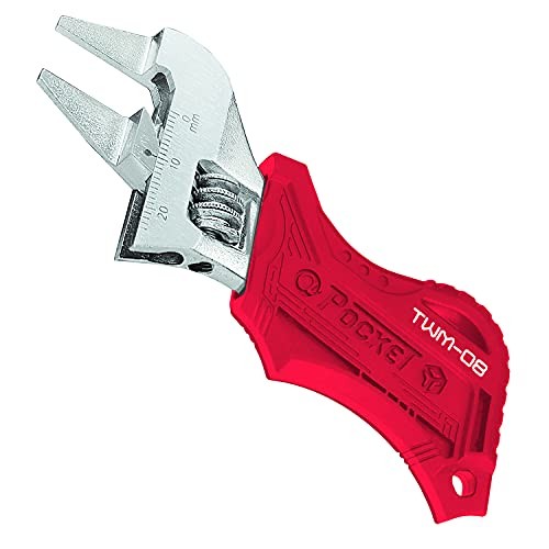 Engineer 110Mm Stubby Pocket Sized Adjustable Wrench Spanner With Ultr