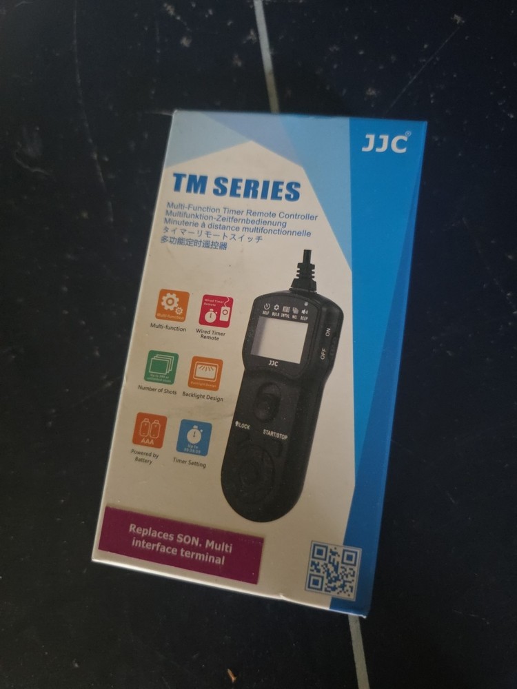 JJC J-TM-F2 Timer Remote Control for Sony Multi Terminal Open Box