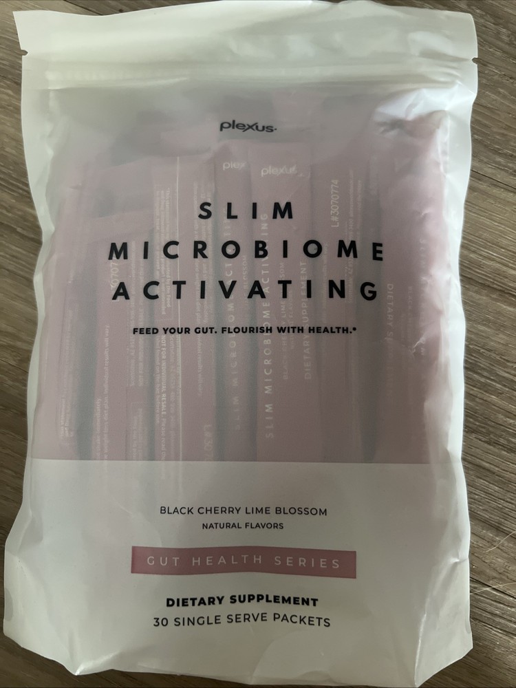 Plexus SLIM Microbiome Activating Black Cherry Lime Blossom-30 Packets