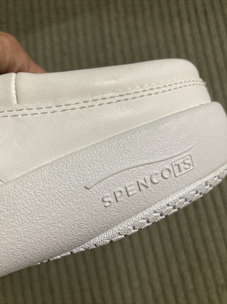 Spenco White Slip-on’s