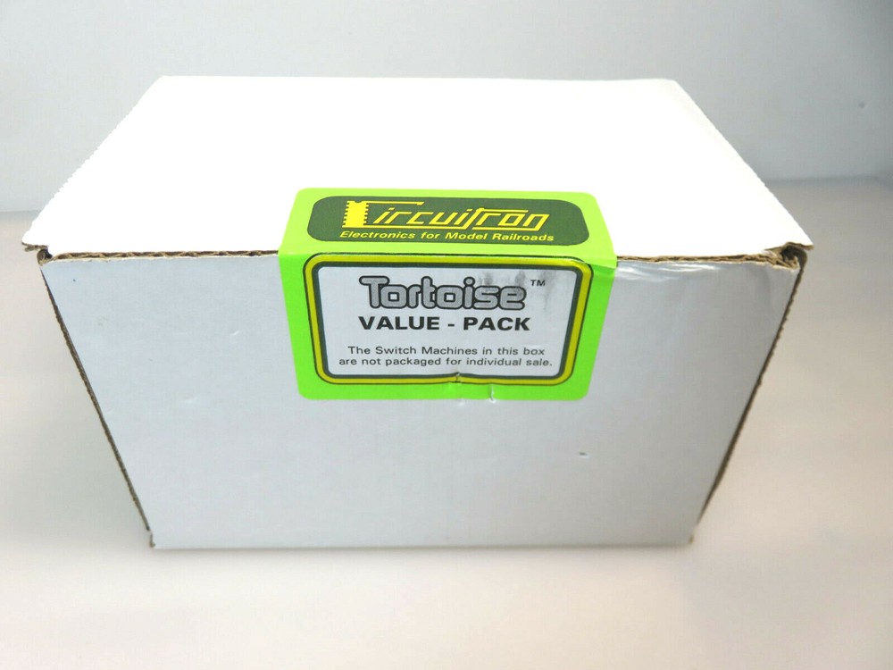 Circuitron #800-6006 6 Pack Tortoise Switch Machine Slow Motion NIB Value Pack