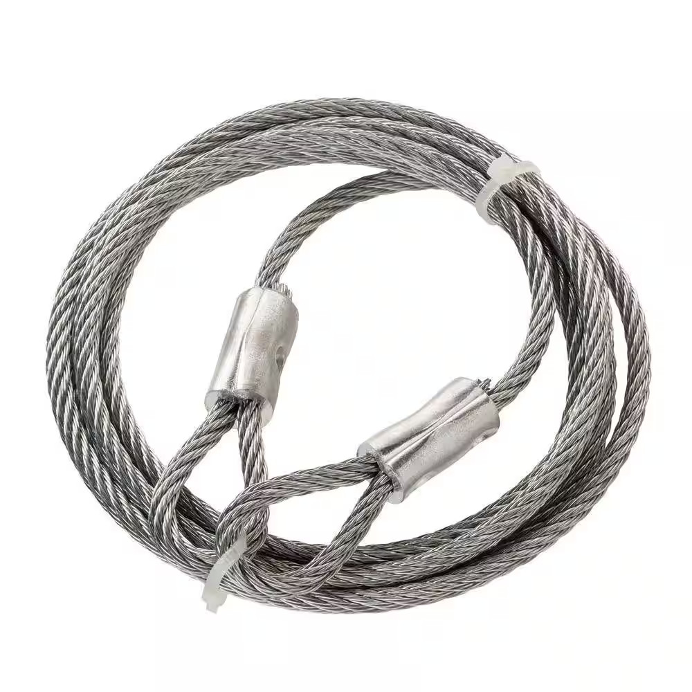 3/8 In. X 9 Ft. Galvanized Cable Sling with Loops