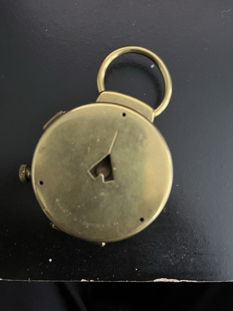 Antique U.S. Engineer Corps Compass And Map Reader Magnifier