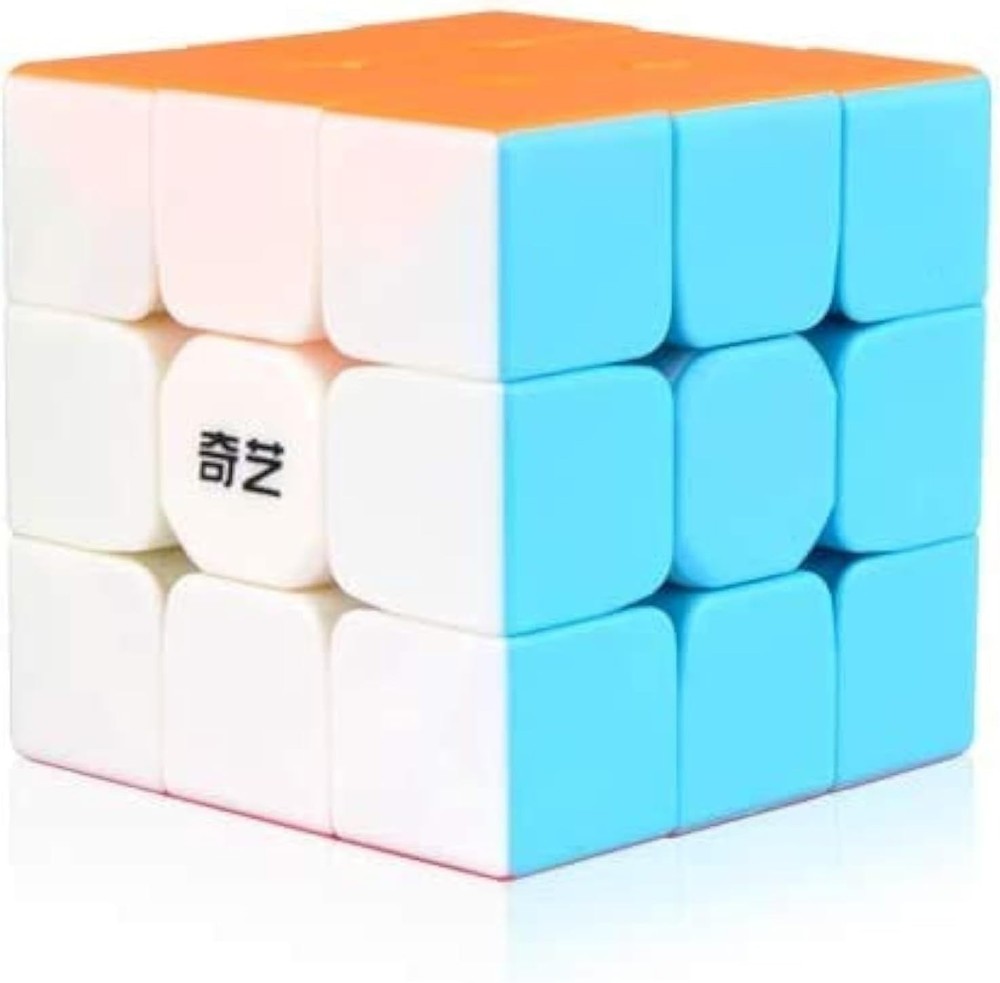 56mm Warrior W Stickerless Magic Cube - Boost Concentration & Dexterity
