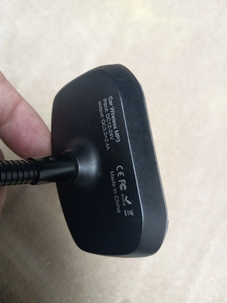 Used Sumind DC Bluetooth FM Transmitter Wireless Radio Adapter Hands-Free