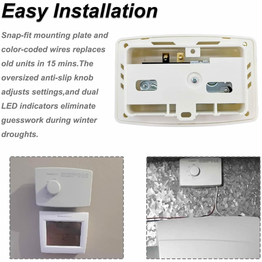 Model# 4655 Manual HUMIDIFIER Control Humidity