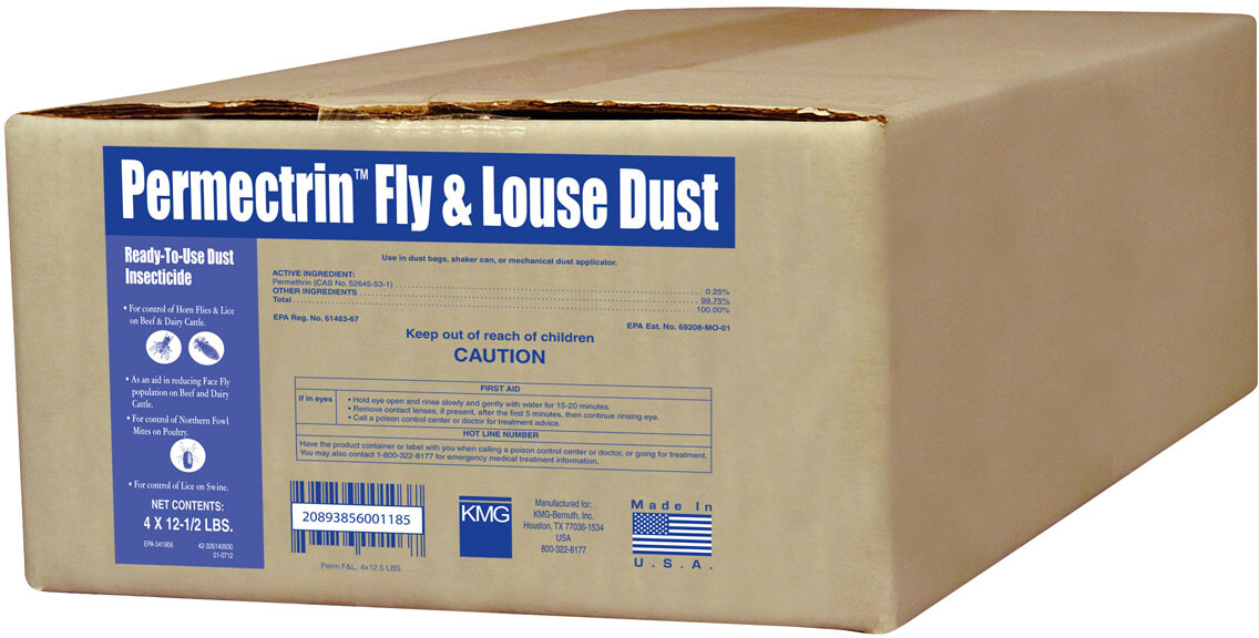 Permectrin Fly and Louse Dust (12.5 lb)