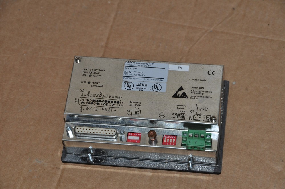 OMRON NT4S-SF121B-E INTERACTIVE DISPLAY