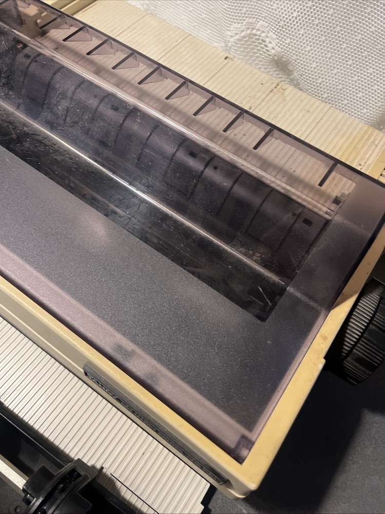 Vintage Tandy DMP 130A Matrix Computer Printer Model 26-1280A Powers On Alert