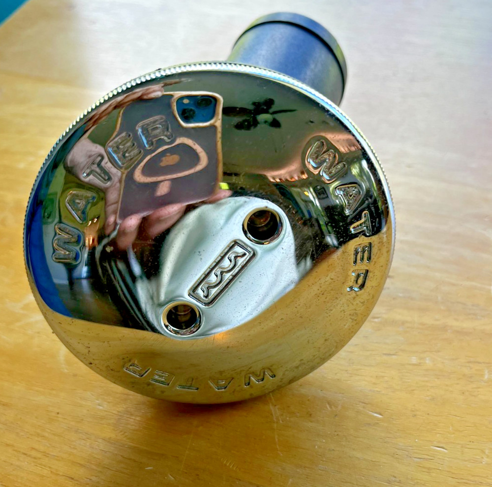 Perko Angled Water Deck Fill Chrome Cap