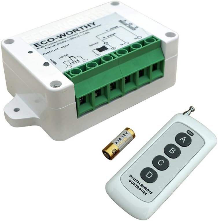 4 Key Linear Actuator Motor Controller Remote Positive Inversion Control Kit