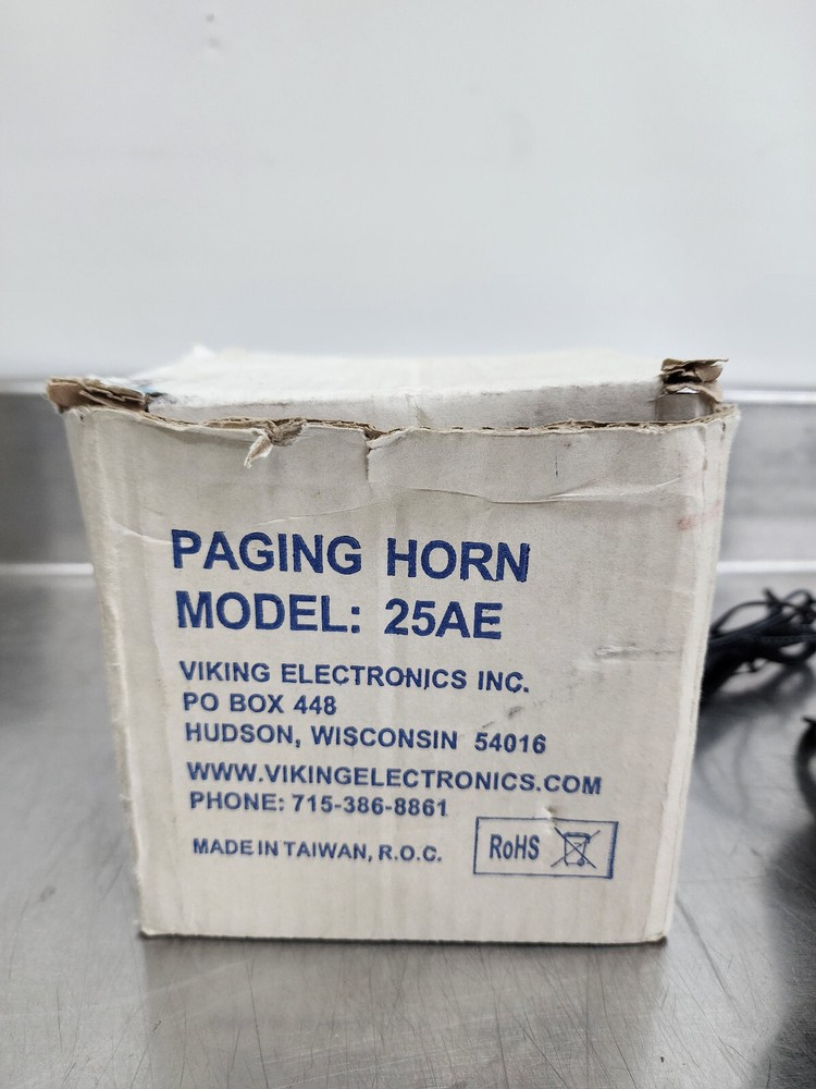 VIKING ELECTRONICS Directional Paging Horn Model 25AE - NEW