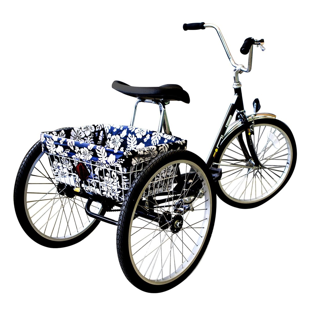 CRUISER CANDY Trike Basket Liner (Extra Large) PINEAPPLE