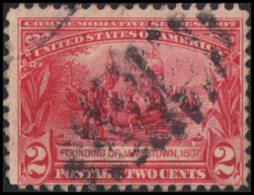 US #329 Used