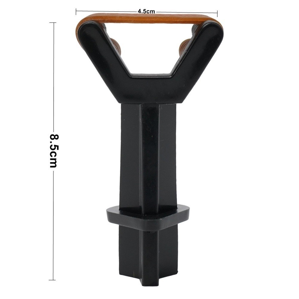 Replacement Pool tip clamp Billiard Cue Fastener Tool Accessories Black Plastic