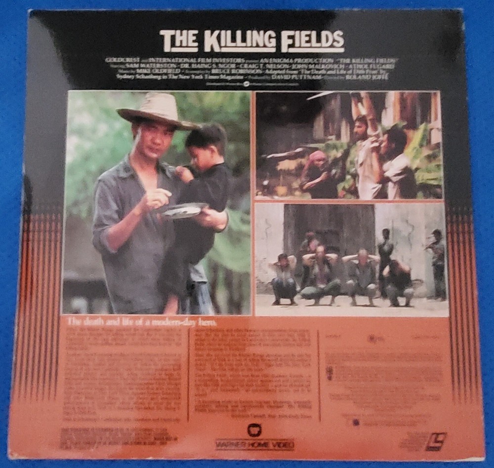 The Killing Fields - Extended Play - Laserdisc