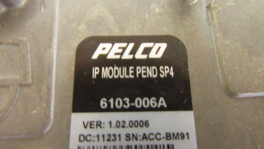 PELCO P/N: 6103-006A IP MODULE PENDANT SP4