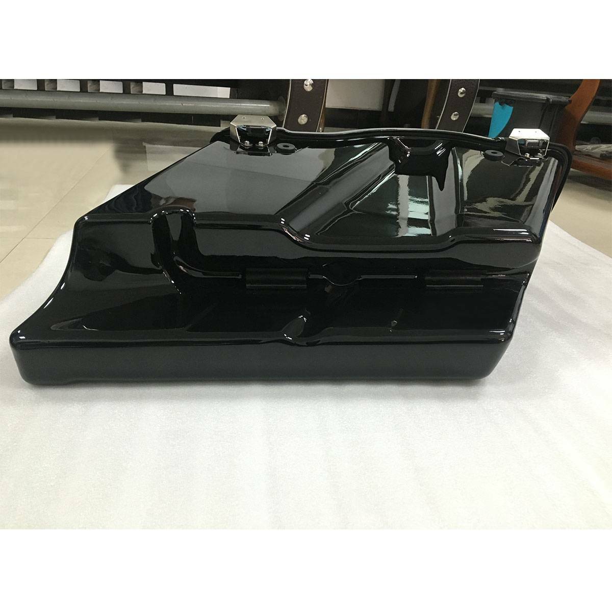 5" Stretched Extended Saddlebags 6x9" Speaker Lid For Harley Touring Glide 93-13