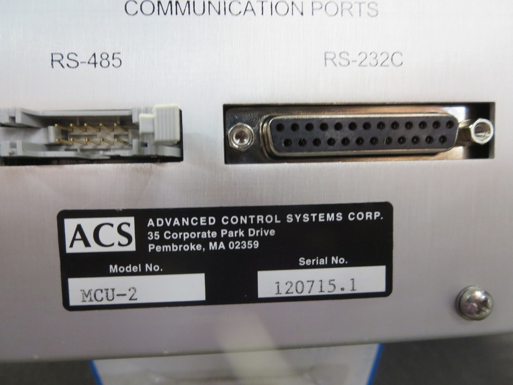 Advanced Control Systems (ACS), MCU-2, Motor Controller, Dual Axis, 115 VAC