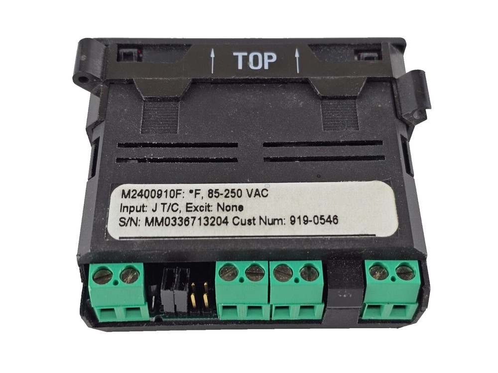 Simpson M2400910F Digital Panel Meter, 4-Digit, LED, 60x72x72mm, Panel Mount