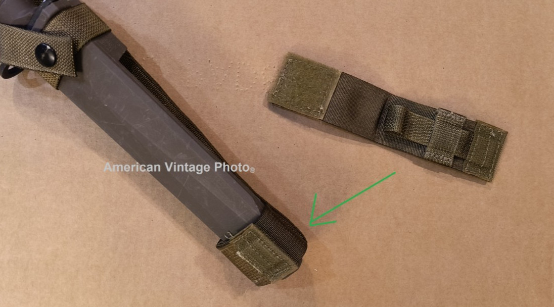 OKC-3S Knife Sheath Repair Tab for USMC Scabbard, New