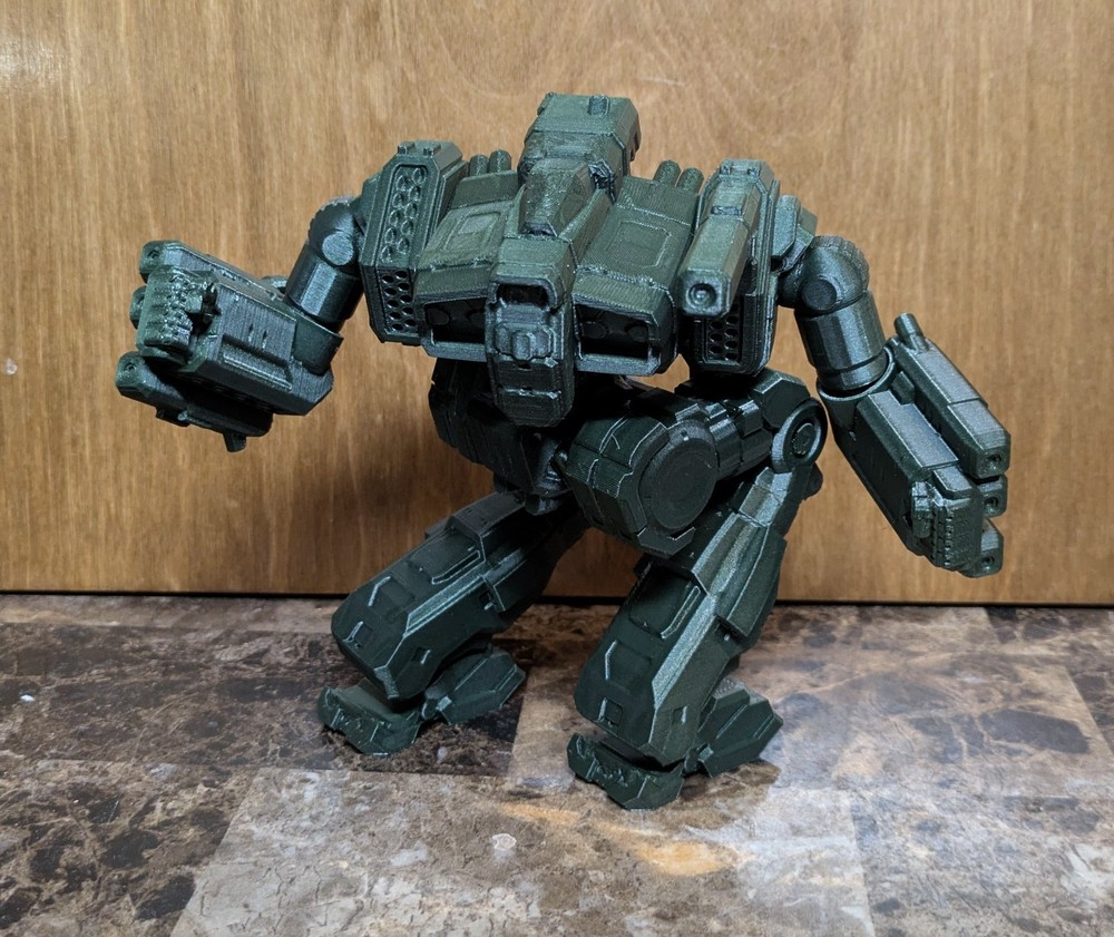 Mech Figurine - Hellfire; 7" Size, Articulated