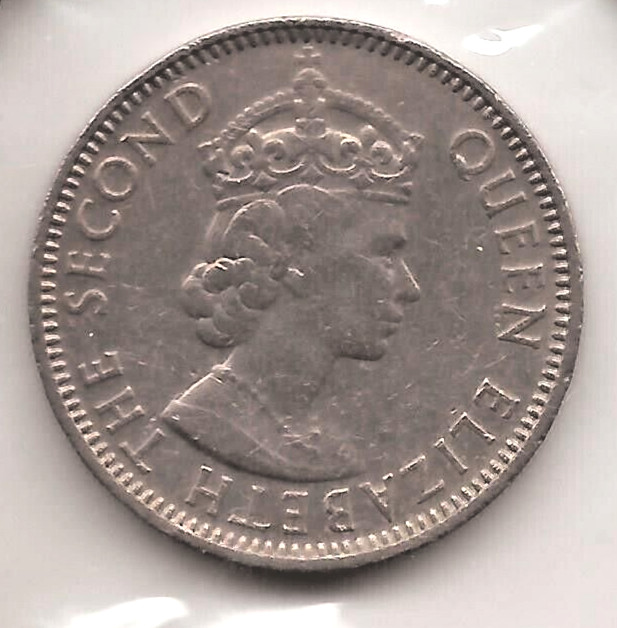 Belize 25 Cents 1987 (KM#36)